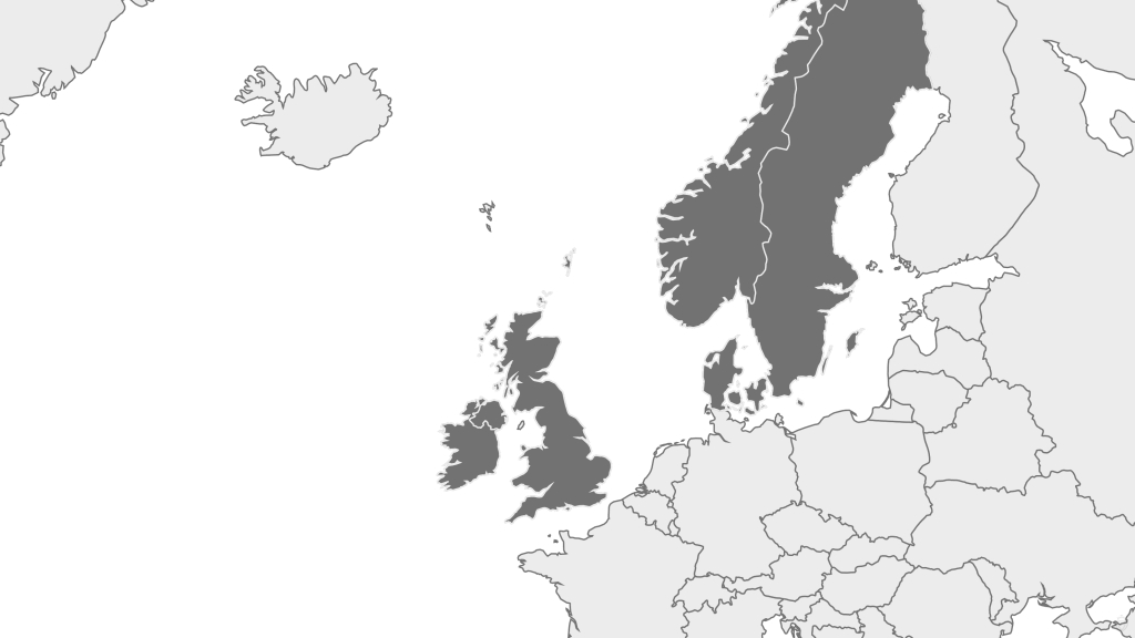 Map of Great Britain